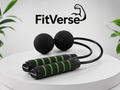 Weighted Cordless Jump Rope - Adjustable Length Ropes